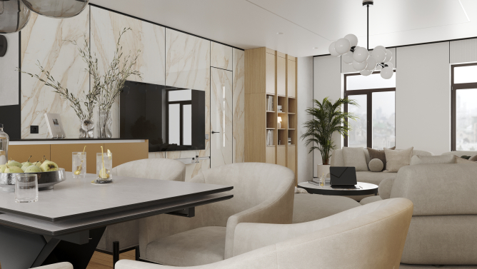 3D-тур по апартаментам с полным оснащением