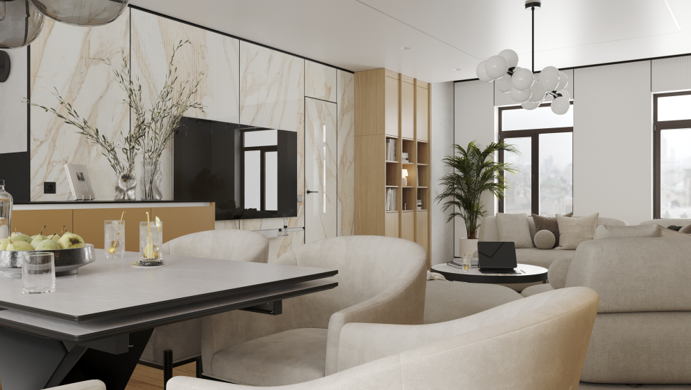 3D-тур по апартаментам с полным оснащением